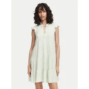 Vero Moda Poletna obleka Alba 10342656 Svetlo zelena Regular Fit