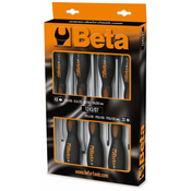 Beta Set odvijača ravni i krstasti ojačani za udaranje 7/1