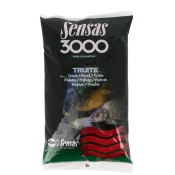 Hrana Sensas 3000 Trout Red whit Pellet 800g