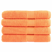 Rucnici SOLUND 4 kom narancasti 100 x 200 cm 600 gsm