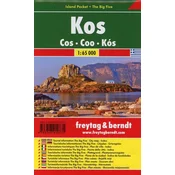 shumee Kos 1:65.000. Vodoodporni turistični zemljevid. Freytag & Berndt
