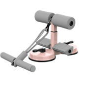 CoreGrip™ pripomoček za trebušnjake z dvojnim vakuumskim priseskom in vrvjo - Roza in siva