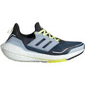 ADIDAS PERFORMANCE Tenisice za trcanje Ultraboost 21, mornarsko plava / pastelno plava / neonsko žuta