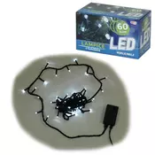 60 Led lampice bele 8 funkcija
