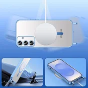 Overboard Ovitek za Samsung Galaxy S25+ Plus, Electro MagSafe, moder + vrvica za vstavljanje