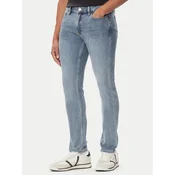 Guess Jeans hlače M6BAN1 D2602 Modra Skinny Fit