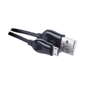 USB kabel USB 2.0 A priključek/USB B mikro priključek črn