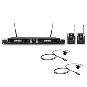 LD Systems U506 (655 - 679 MHz) BPL 2 brezžični mikrofonski sistem s kravatnima mikrofonoma