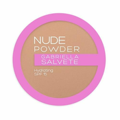 Gabriella Salvete Nude Powder SPF15 kompakten puder 8 g Odtenek 04 nude Bež