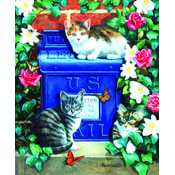 Sunsout - Puzzle Mail Box Kittens - 1 000 kosov