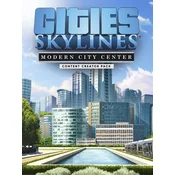 Paradox Interactive DLC Cities: Skylines - Content Creator Pack: Modern City Center (Europa)