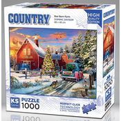 KS Games - Puzzle Dominic Davison: Kmetija Red Barn - 1 000 kosov
