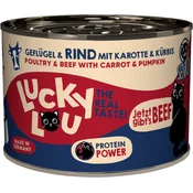 Lucky Lou Life Stage mačja hrana Senior - perutnina in govedina - 200 g