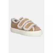 Superge iz semiša Inuikii Shearling Low Velcro