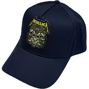Metallica Moth Into Flame Kapa Navy Blue UNI