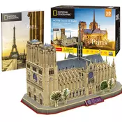 KUBICNA ZABAVNA Slagalica 3D Notre Dame de Paris DS0986h