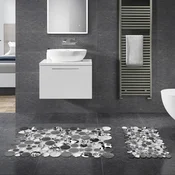 Lessentiel Maison Set 2 prostirke za kupatilo Sivi