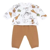 Chicco komplet (majica dr, donji deo), unisex