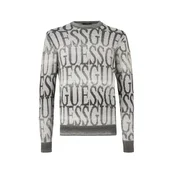 GUESS Pulover JOSHAWA siva/svetlo siva/temno siva