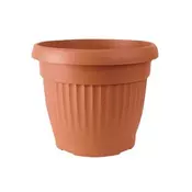 Prosperplast Plastični cvetlični lonec NOVA 30, rjav, višina 24,5 cm