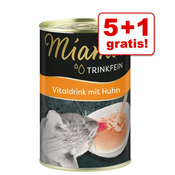 6x135ml Miamor Trinkfein vitalni napitek s tuno za mačke