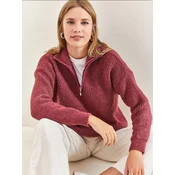 Bianco Lucci Pulover Pullover staro roza