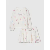GAP Baby Outfit Set with VintageSoft Logo - Girls