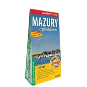 Mazurija, južni del 1:60.000. Plastificiran turistični zemljevid. Izdaja 2023.