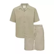 Only & Sons Trenirka za tek ONSCRUZ  svetlo rjava / temno siva