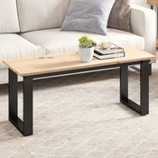 Ploca za stol 110 x 40 x 1,7 cm od masivne borovine pravokutna