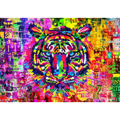 BlueBird - Puzzle Wonderful Tiger 1000 - 1 000 kosov
