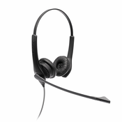 Biz 1100 EDU stereo headset for the Education market, Noise cancelling microphone, Leatherette ear cushions, 3.5mm