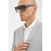 Sončna očala Alexander McQueen moški, črna barva