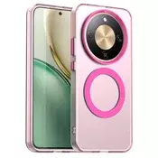 Hibridni ovitek Techsuit CandyCase MagSafe za Honor Magic8 Lite - pink