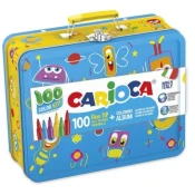 Flomasteri i bojanka Carioca 1/100 Koferce