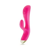 Aria Pleasin’ Af Fuchsia – rabbit vibrator, 20.3 cm