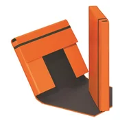Tabla z elastiko, A4, 40 mm, karton, PAGNA Trend, oranžna