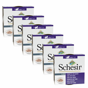 Schesir cat tuna in govedina 6x85 g