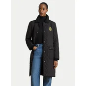 LAUREN RALPH LAUREN Prehodna jakna Crested 3/4 Quilt 297P18059001 Črna Regular Fit
