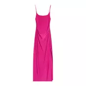 Bershka Obleka temno roza