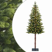 Vidaxl Umetno Zložljivo Božično Drevo 180 cm 300 LED Toplo bela