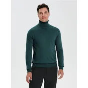 Sinsay - Klasicni turtleneck - plavozeleno