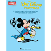 WALT DISNEY FAVORITES RECORDER SONGBOOK