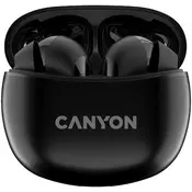 Bežične slušalice Canyon - TWS5, crne