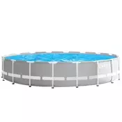 INTEX Bazen metalni okvir 6.10x1.32m, Prism Frame Premium