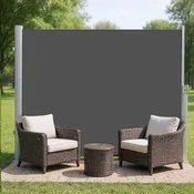 SONGMICS Stranski nadstrešek 200x350 cm siva, (5000248764)