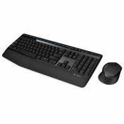 LOGITECH bežicna tastatura i miš MK345 (Crna) - 920-006491  EN (US), 104, preko Fn tastera