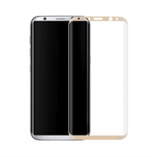 Kaljeno zaščitno steklo za Samsung Galaxy S8, Full Cover 3D, zlato