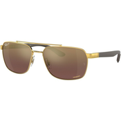 Ray-Ban RB3701 001/6B Polarized ONE SIZE (59) Zlata/Zlata