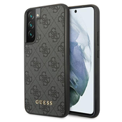 Ovitek GUESS 4G Metal Gold Logo za Galaxy S23 Gray
